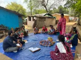 PDAG and ASAR members conducting FGD with female participants
