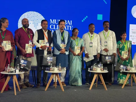 PDAG founder Arindam Banerjee with PRI representatives at MCW